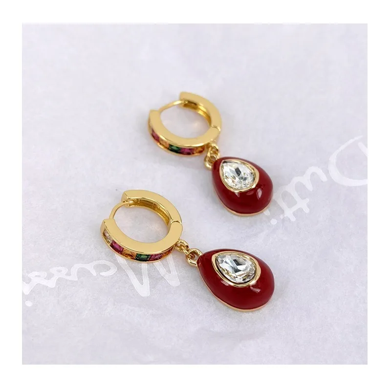 

Earrings French Retro Antique Earrings Light Luxury Stud Earrings Women's Qingdao Jewelry Foreign Trade