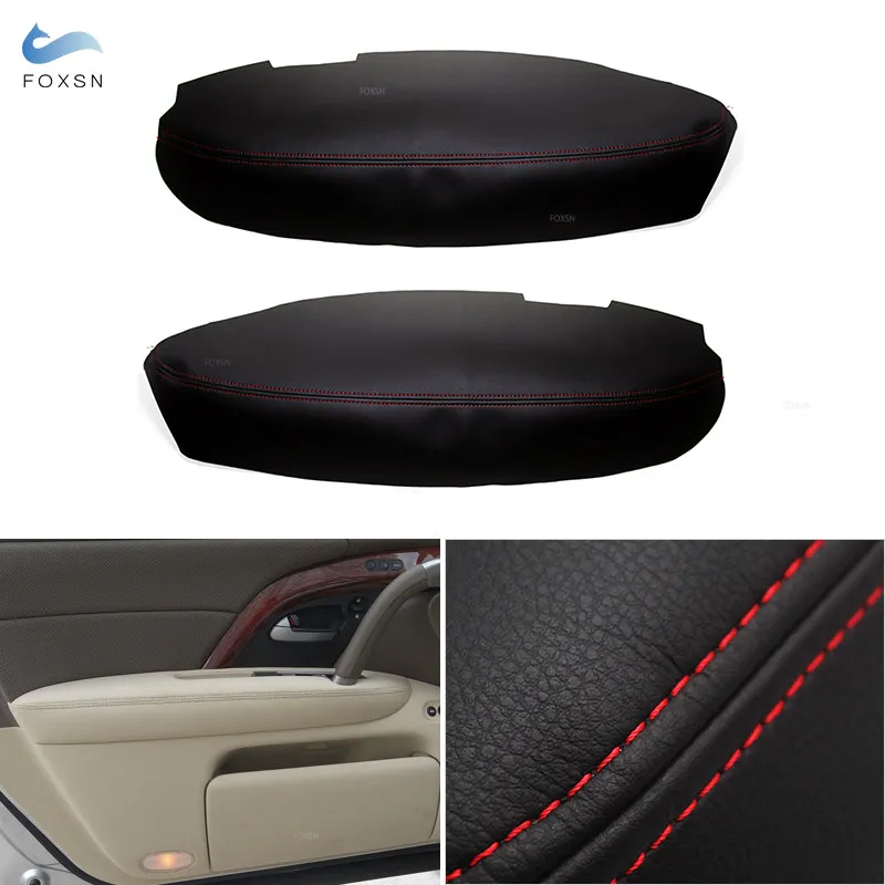 

Автомобильный внутренний подлокотник передней двери, кожаный чехол из микрофибры, защитная накладка для Acura RL 2005 2006 2007 2008 2009 2010 2011 2012