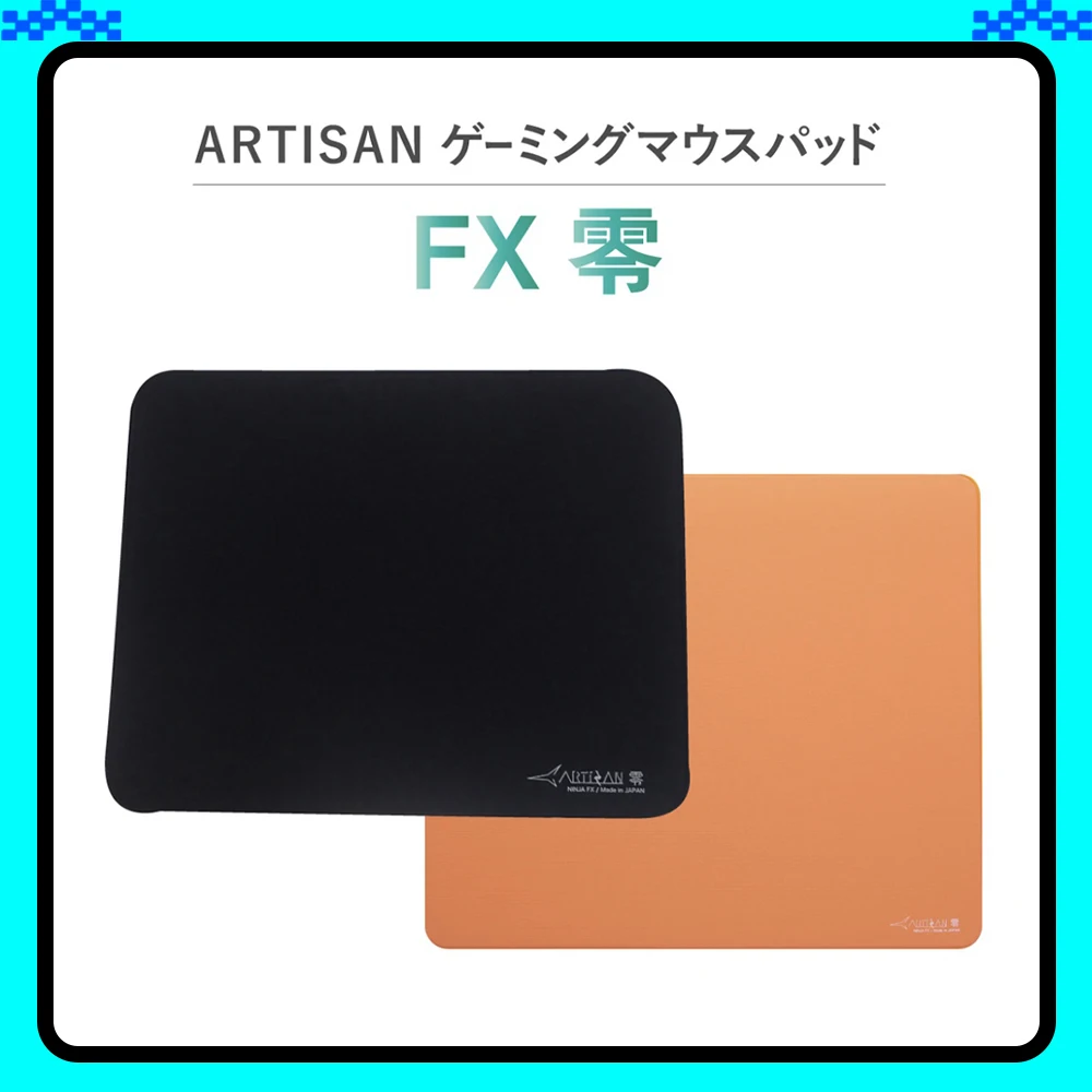 Original ARTISAN FX ZERO Mousepad XSOFT SOFT MID 42*33/49*42/50*49cm Mouse Pad for Esports Gaming PORON Primer Mousepads Gifts