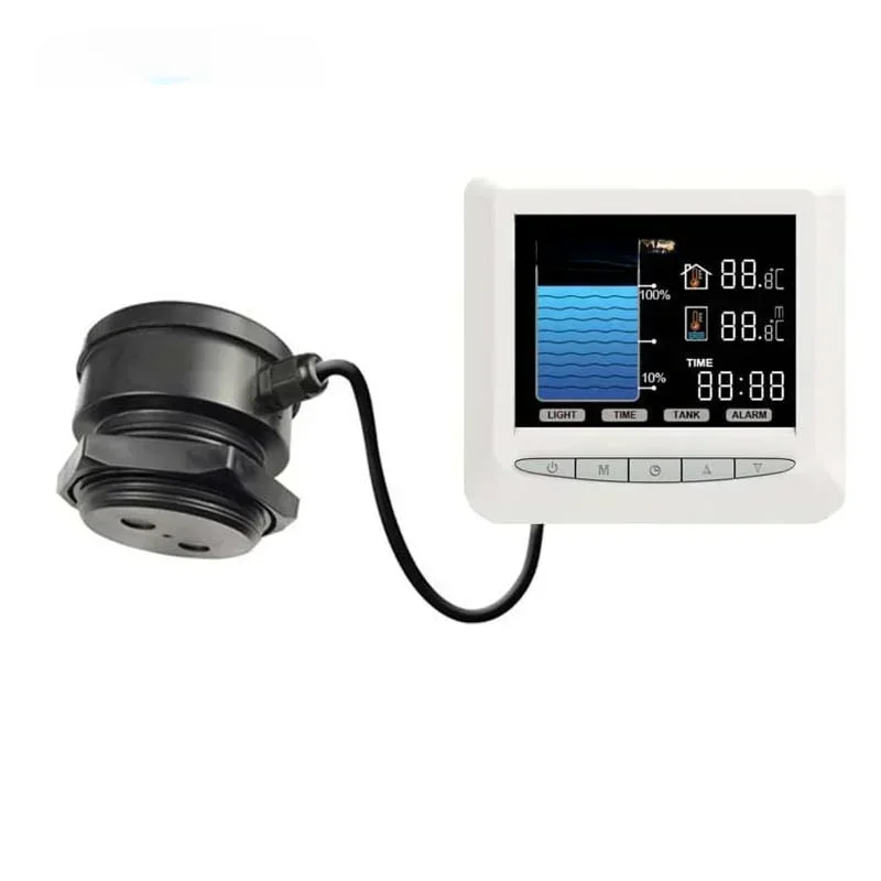 Tank Level Controller Liquid  Continuous Detect Water Level Monitor   Indicator Alarm with LCD Display