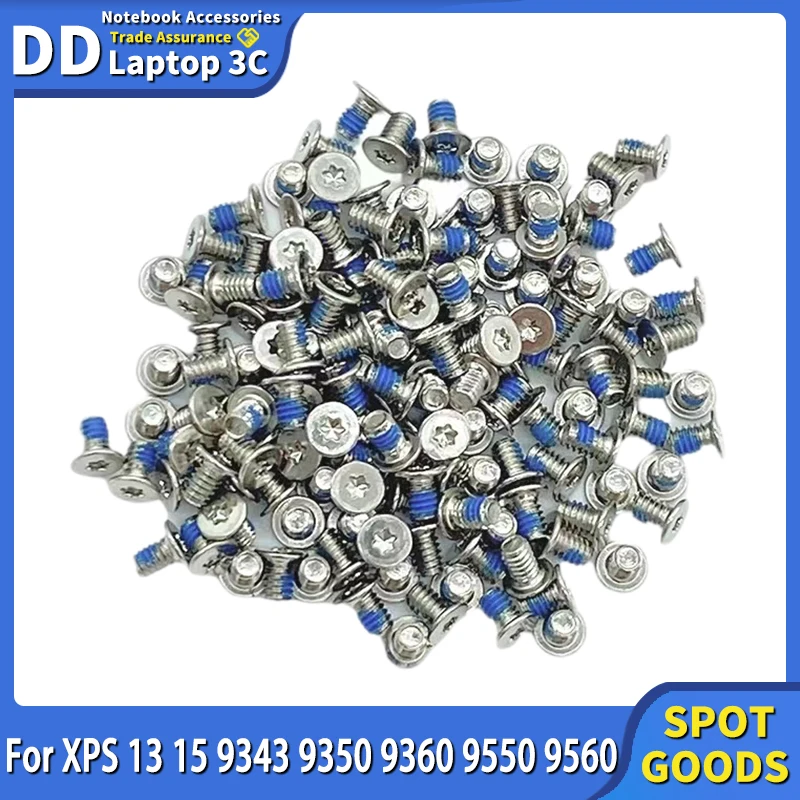 15Pcs Laptop Bottom Case Screws For Dell XPS 13 9343 9350 9360 XPS 15 9550 9560 9570 Precision M5510 M5520 Series Laptop Parts