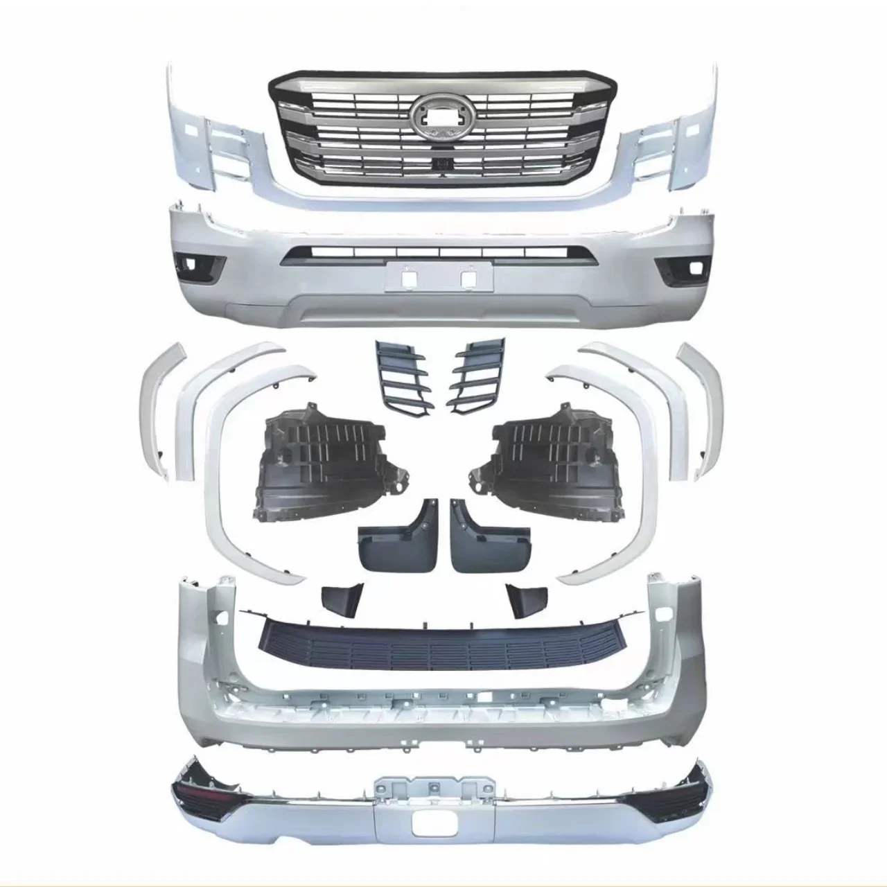 

TDCMY Advanced Technology Auto Car Body Part PP ABS Front Bumper Rear Lamp Head Light for Land Cruiser LC300 Body Kit