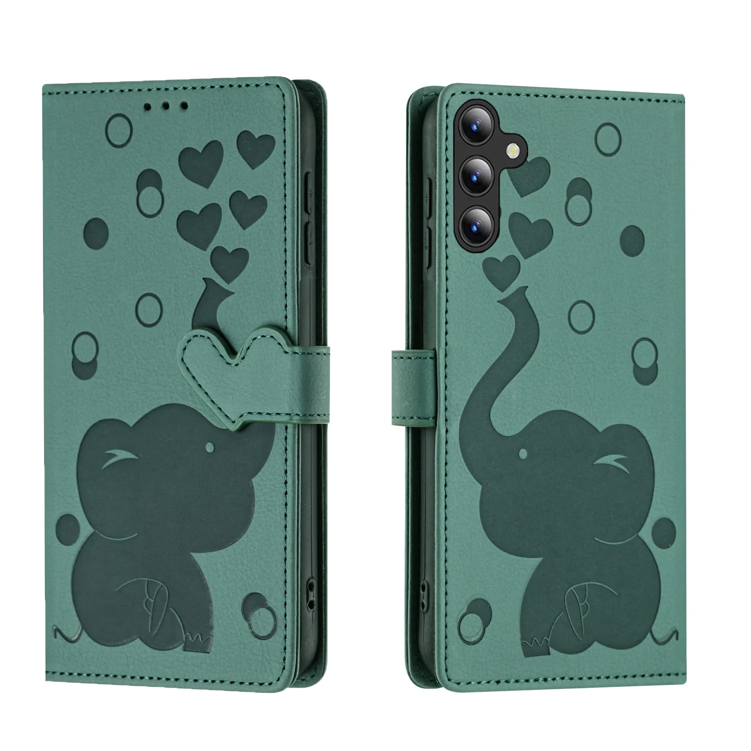 Animal Leather Case Wallet Book For Samsung Galaxy S25 S24 Ultra S23 Plus S22 S21 FE A16 A05s A55 A35 A25 A15 A54 A14 A13 A12 5G