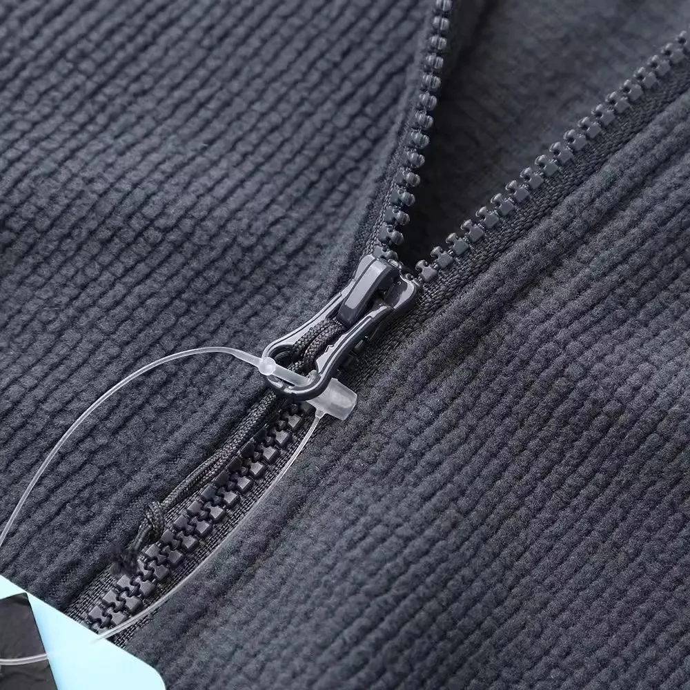 

Теплая мужская верхняя одежда на молнии Fce для улицы, спортивная верхняя одежда, подставка для молодежи, осень-зима, длинная подставка-стойка на заказ...