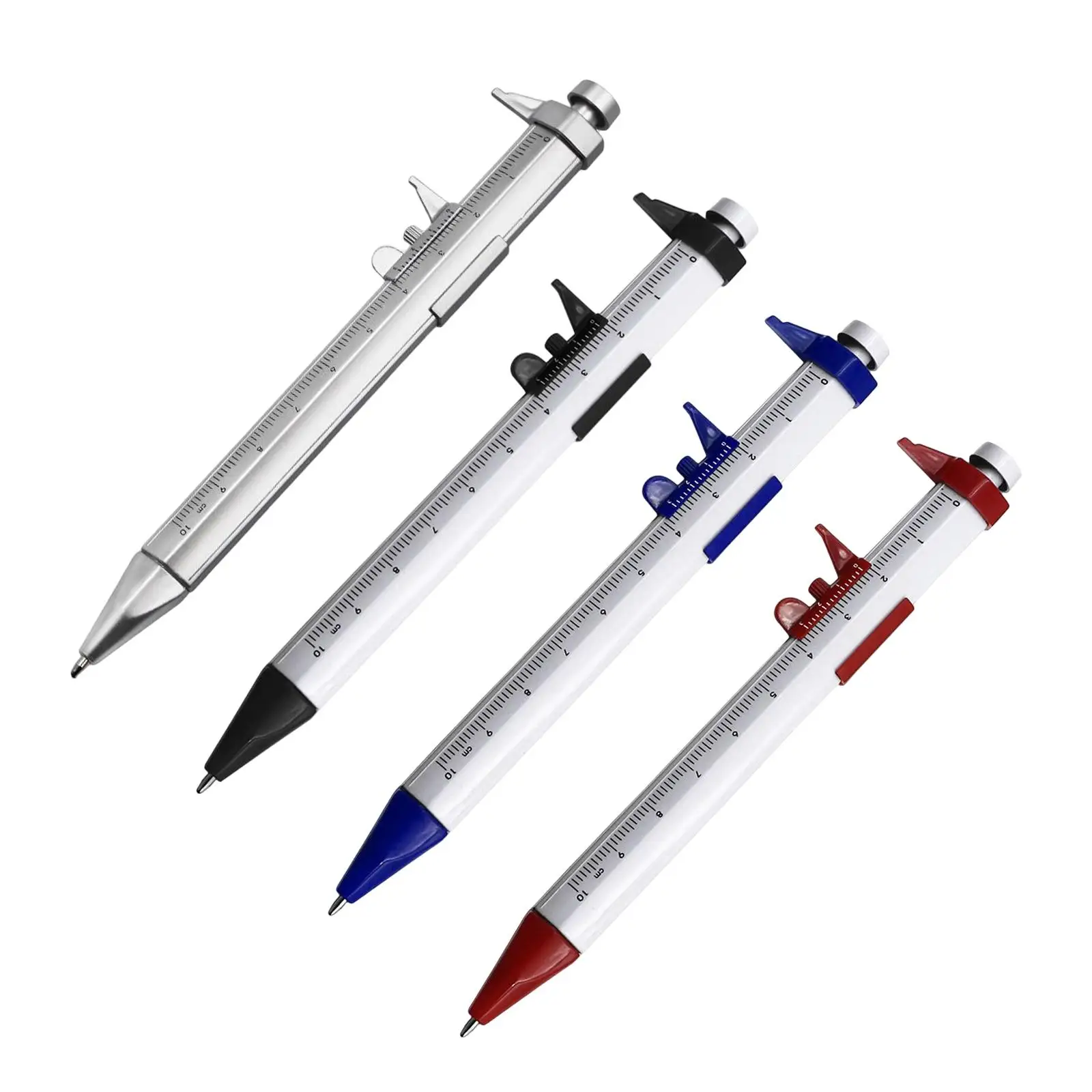 Ball Point Pen Caliper Portable 1mm for Writing Notetaking Office Supplies