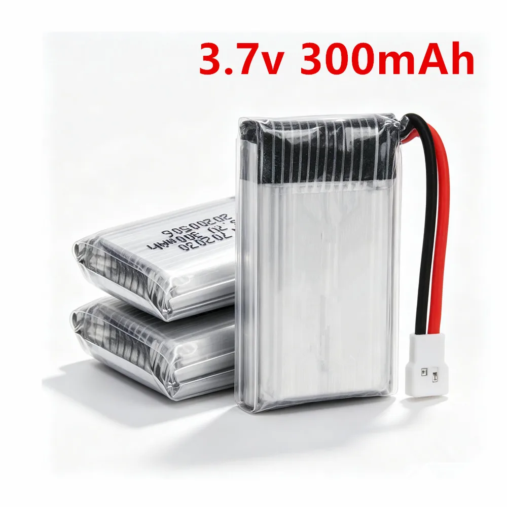 3.7V 300mAH Lipo Battery For H107 E55 FQ777 FQ17W DFD F180 FY530 U816 U830 Remote Controlled Aircraft Drone Batteries RC Palne