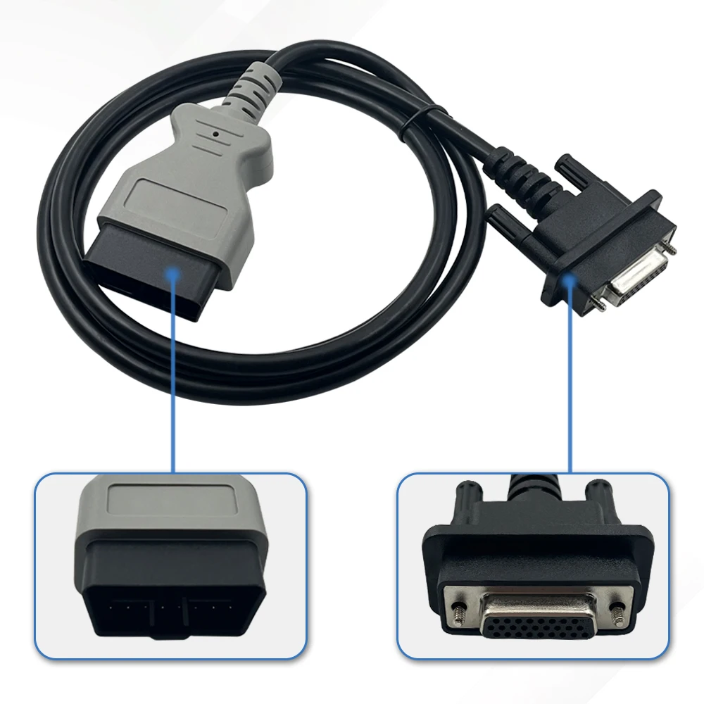 MDI 2 차량용 OBD2 메인 테스트 케이블, OBD2 스캐너 DLC 인터페이스 어댑터, GM용 16핀-26핀 차량 진단 도구 커넥터