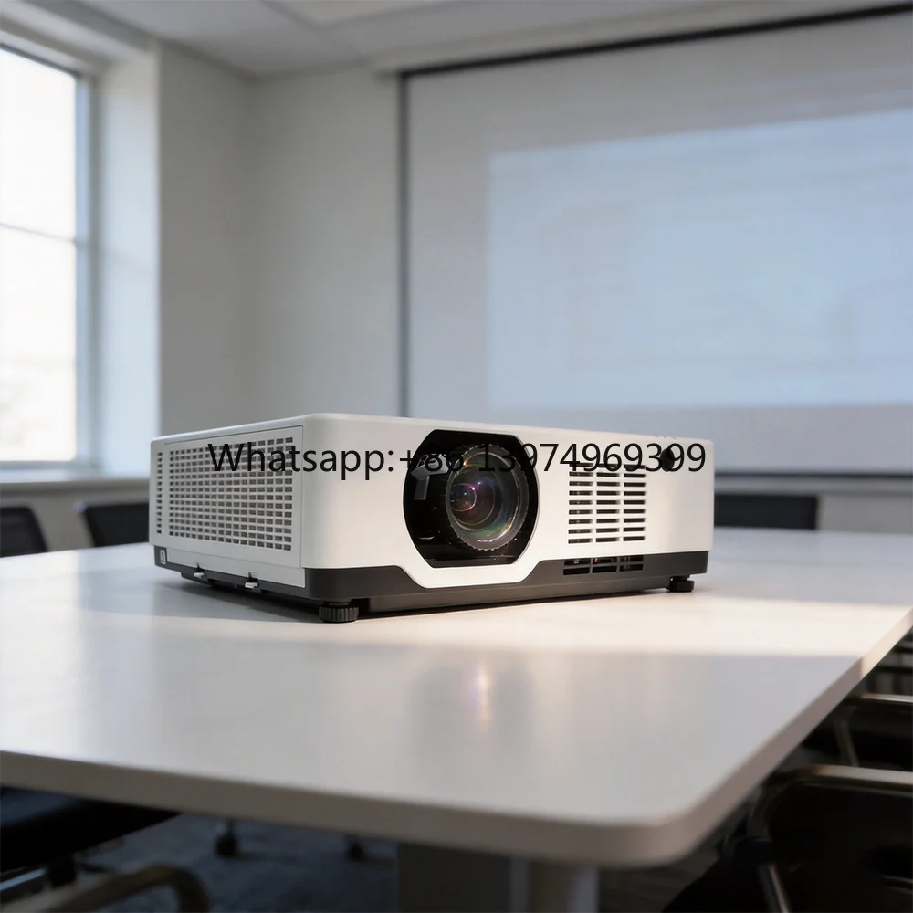 Efficient 6500 Lumen 4K Projector 3LCD Native 16:9 Aspect Ratio 30-300 Inch  2.1 HDR Support for Office