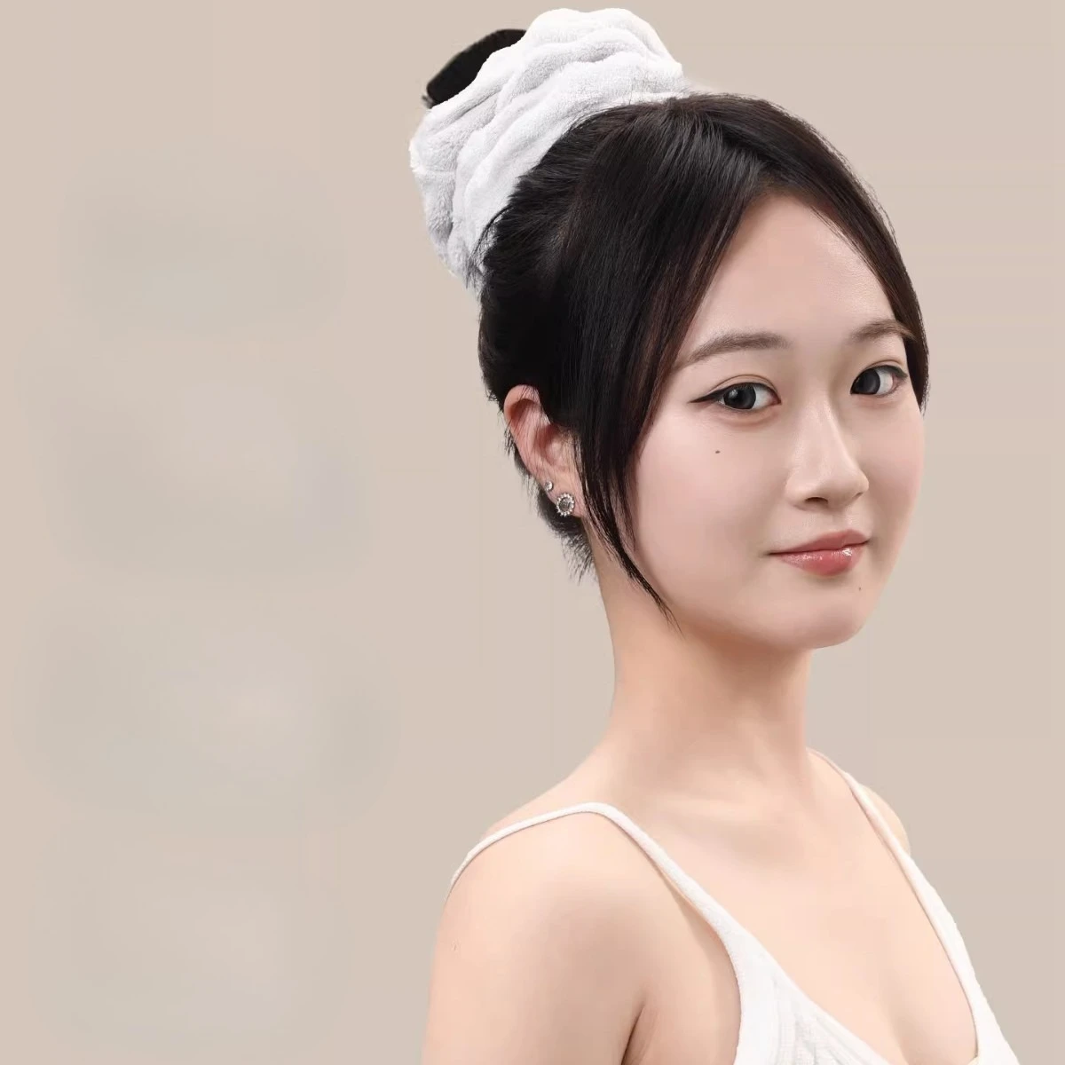 Ultra-Large Hair-Drying Headband – 2026 New Model Hair-Drying Cap with Super Absorbent, Quick-Dry Bow-Style Hair Ring