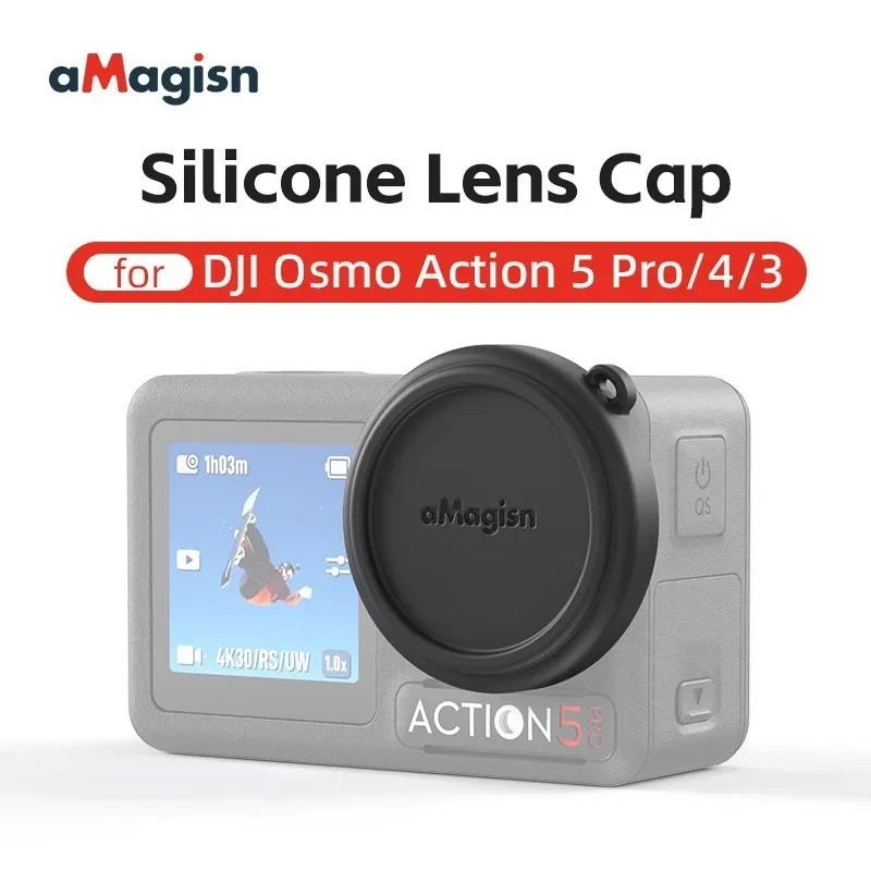 Silicone Lens Cap Lens Case Accessories For DJI Osmo Action5 Pro