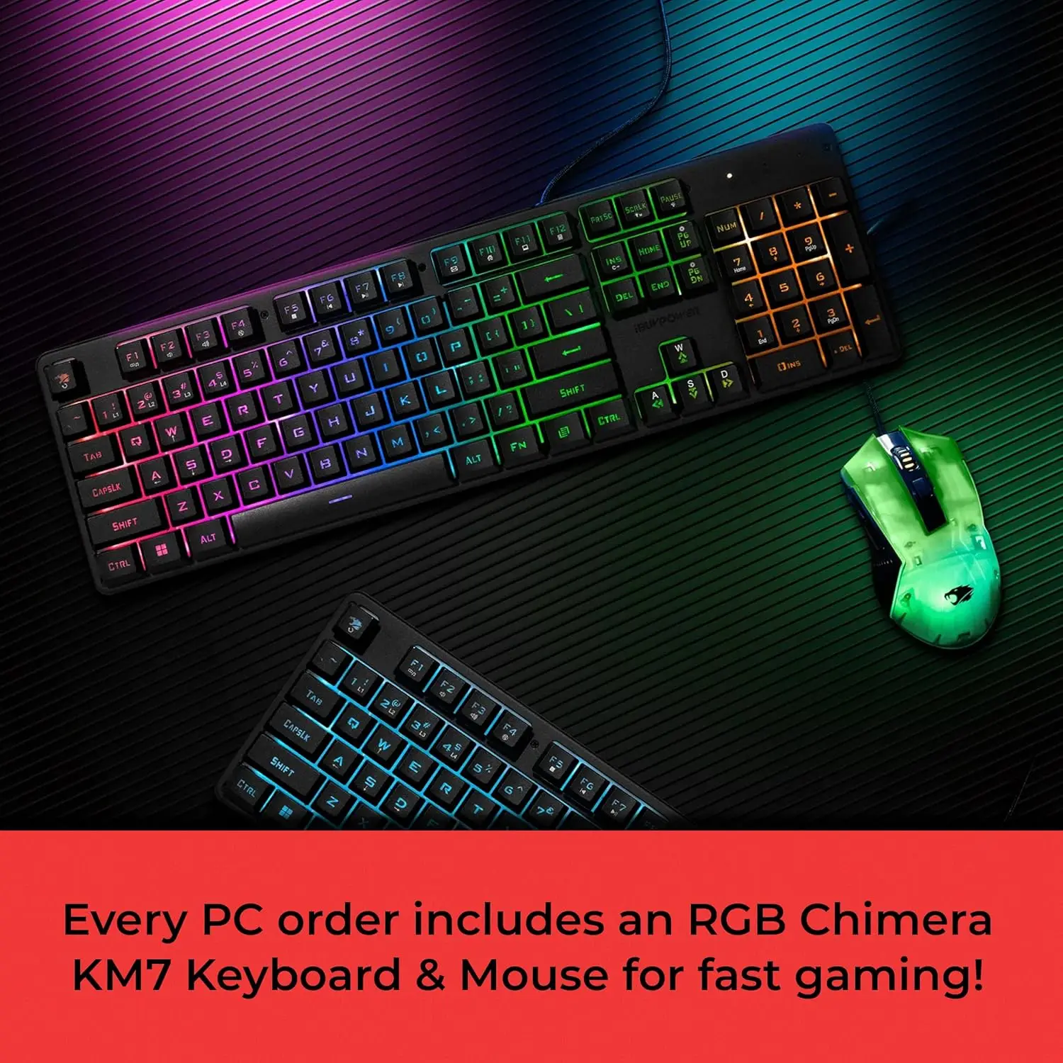 كمبيوتر ألعاب iBUYPOWER Slate MESH Intel Core i7 14700F RTX 5070 12GB GPU 32GB DDR5 RGB 1TB NVMe SSD Win11 ماوس لوحة مفاتيح منزلي