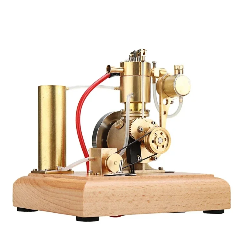 M18 Gasoline Engine Model Water-cooled Cooling Structure with Accessories Metal Cooling Water Tank and Circulating Gear Pump