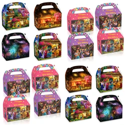 Disney Encanto Mirabel Princess Birthday Party Decoration Candy Box Isabella Gift Bags Supplies for Baby Shower Kids Thanks Box