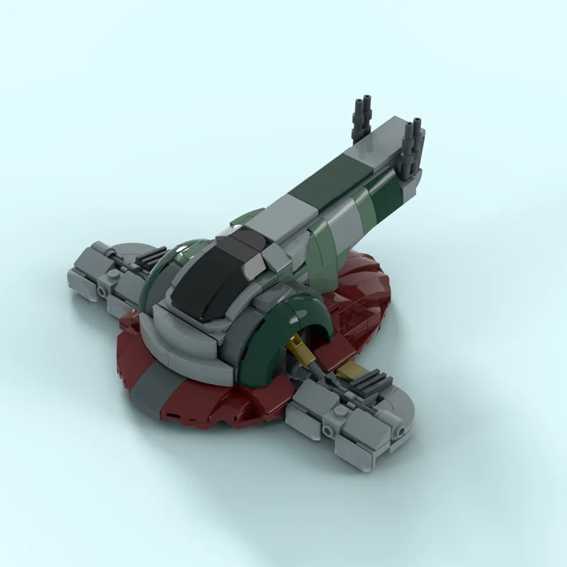 306pcs MOC OUTDATED Midi Scale Slave 1 Boba S Star Battle Model Building Blocks Architecture Christmas Gift Toy Idea Brick