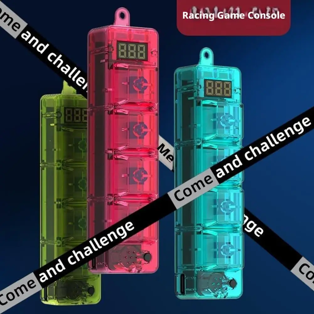 LED Keyboard Keychain Fidget Toys Electronic Speed Reaction Training Fidget Toy Portable Stress Relief Toy 키홀더 Llavero  ﻿