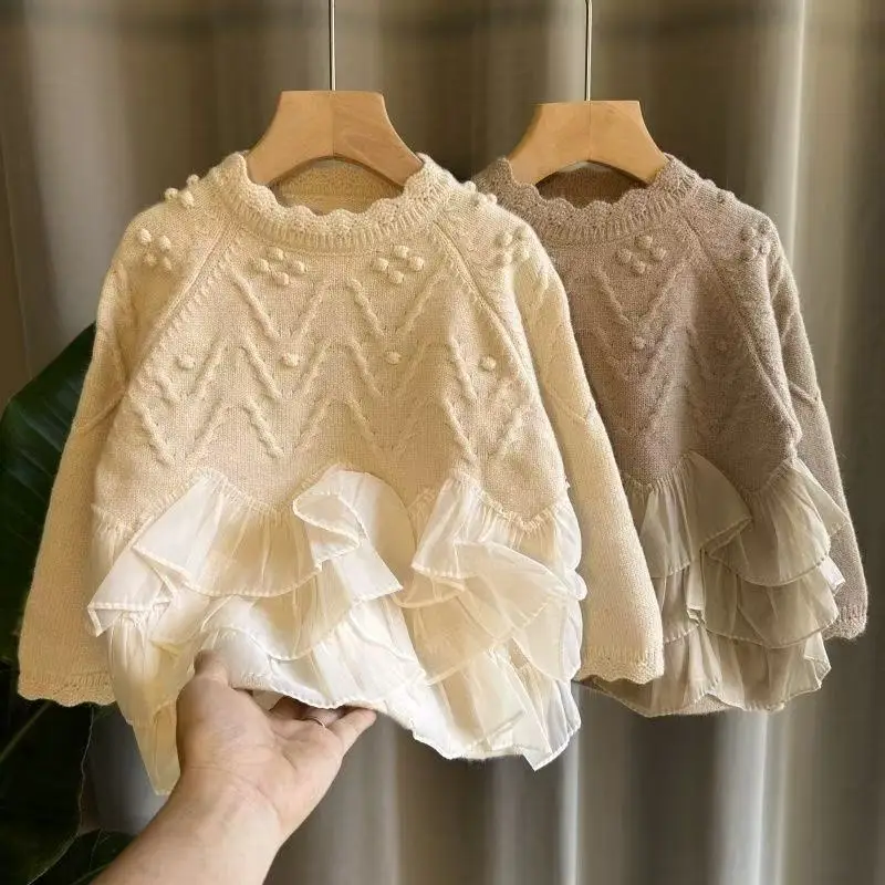 

New Spring Autumn Winter Girls Kids Boys Casual Sweater T-shirt Sweatshirt Comfortable Cute Baby Clothes Children Clothing 1-9Y
