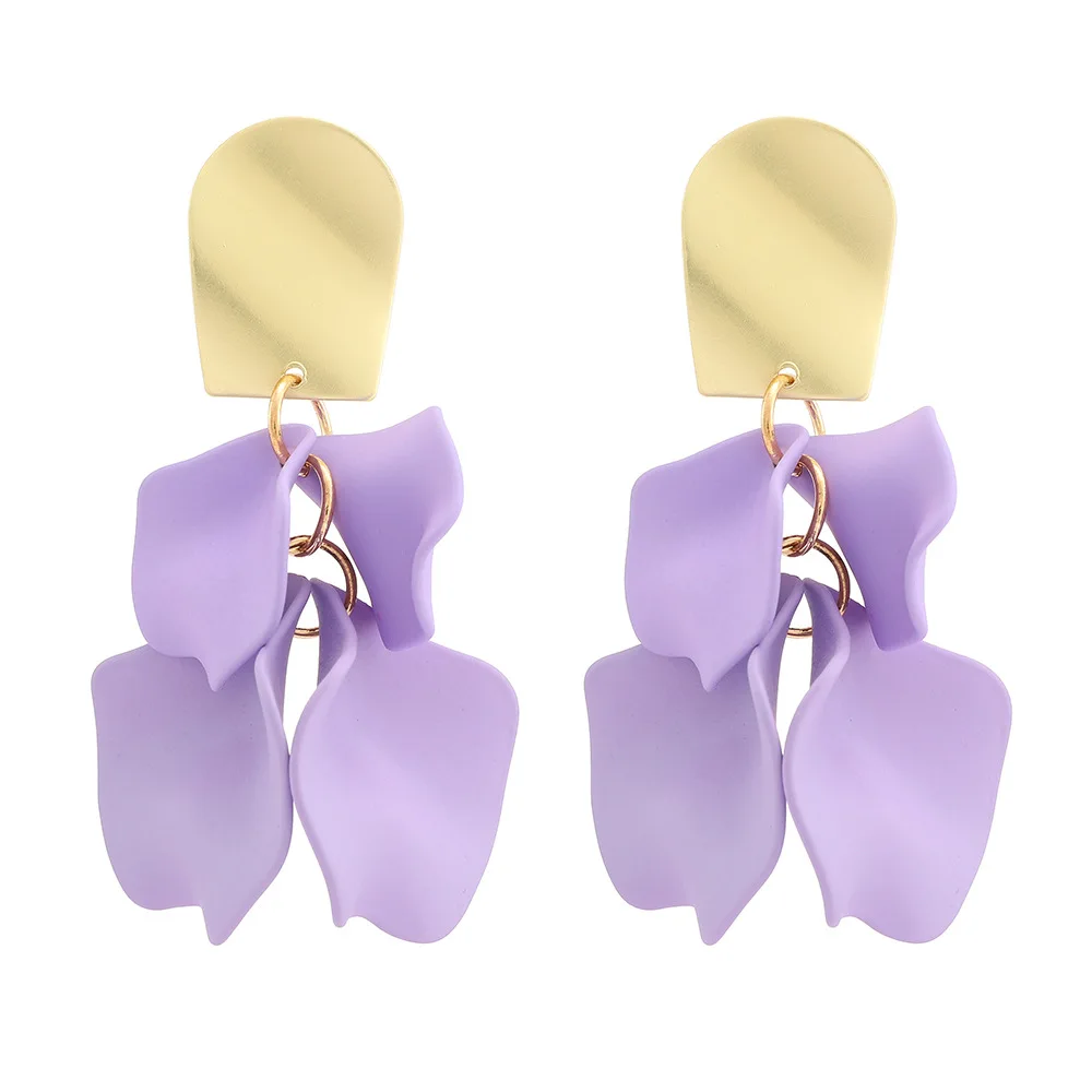 جديد البتلة شرابة الأقراط الكلاسيكية قلادة طويلة الإناث مزاجه كل شيء كبار الشعور الأذن الاكسسوارات بالجملة 165