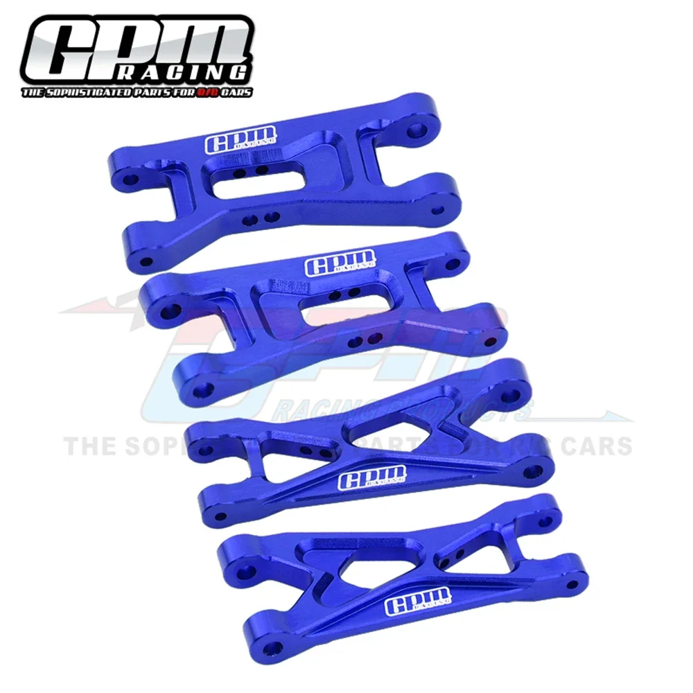 GPM Metal Aluminum Alloy 7075 Front Rear Lower Arms LOS-1768 for LOSI 1/24 Micro-B 2WD Buggy RTR LOS00007 Upgrade Accessories