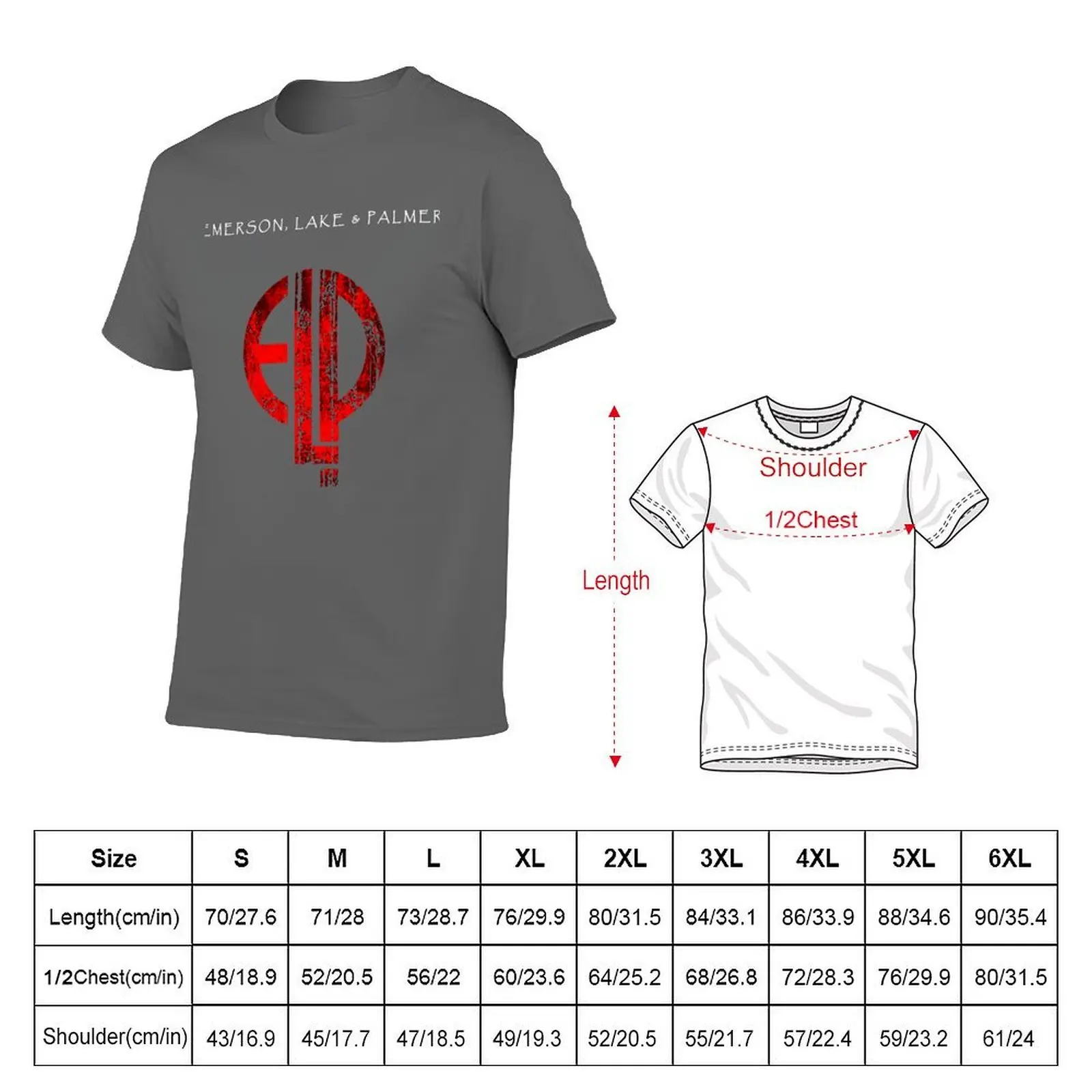 ELP T-Shirt man t shirt summer t shirts designer T-Shirt