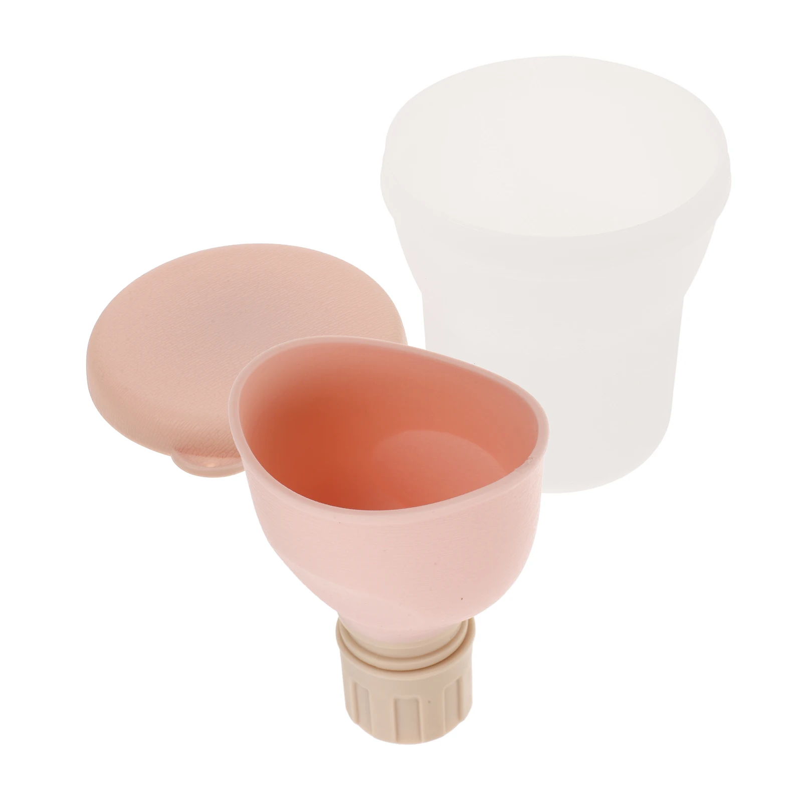 1 set Portable Urinal Large Capacity Pink Polypropylene Emergency Travel Multifunction Reusable Unisex Safe Material