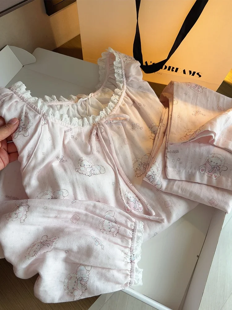 graziosa-camicia-da-notte-in-cotone-con-colletto-a-bambola-per-donna-abbigliamento-da-casa-per-ragazze-regalo-di-compleanno-stile-separato-a-maniche-lunghe