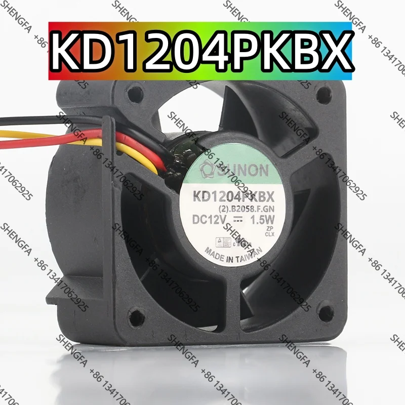 Sunon AC EC 4020 40X40X20MM 4CM suspension Maglev Quiet double ball bearing KD1204PKBX cooling fan DC 12V 1.5W