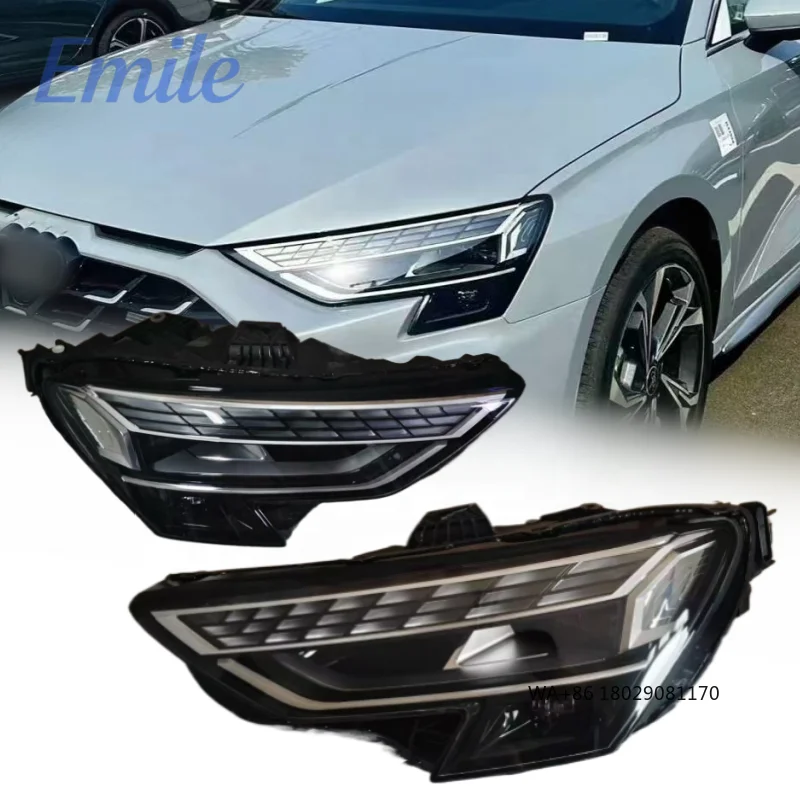 

For A3 Matrix LED Original Headlight 2024 2025 Headlamp A3L S3 RS3 Car Light Accessories L8YG941034B L8YG941033B