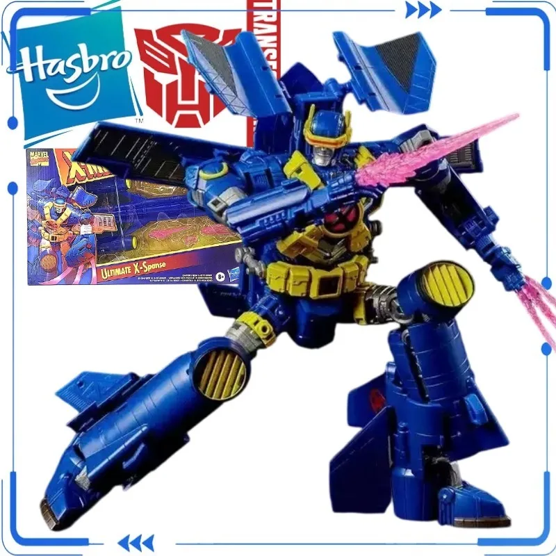 Figuras de Acción Coleccionables Originales de Hasbro Transformers X Marvel X-Men Ultimate X-Spanse, Adornos en Stock