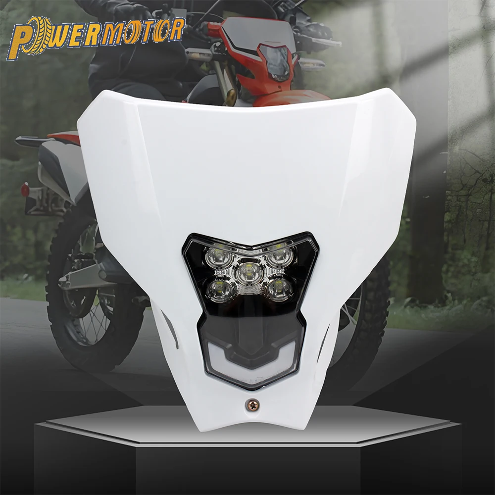 

Motorcycle LED Headlight for Honda CRF CRF450L CRF450XR 2019 2020 Supermoto Motocross Headlamp Fairing Enduro