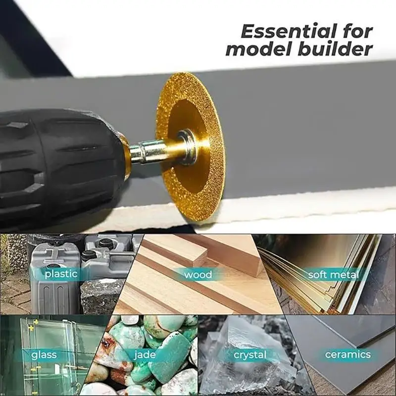 103C Ceramic Tile Metal Grinders Metal Cutting Disc Wheel with 1/4in Shank