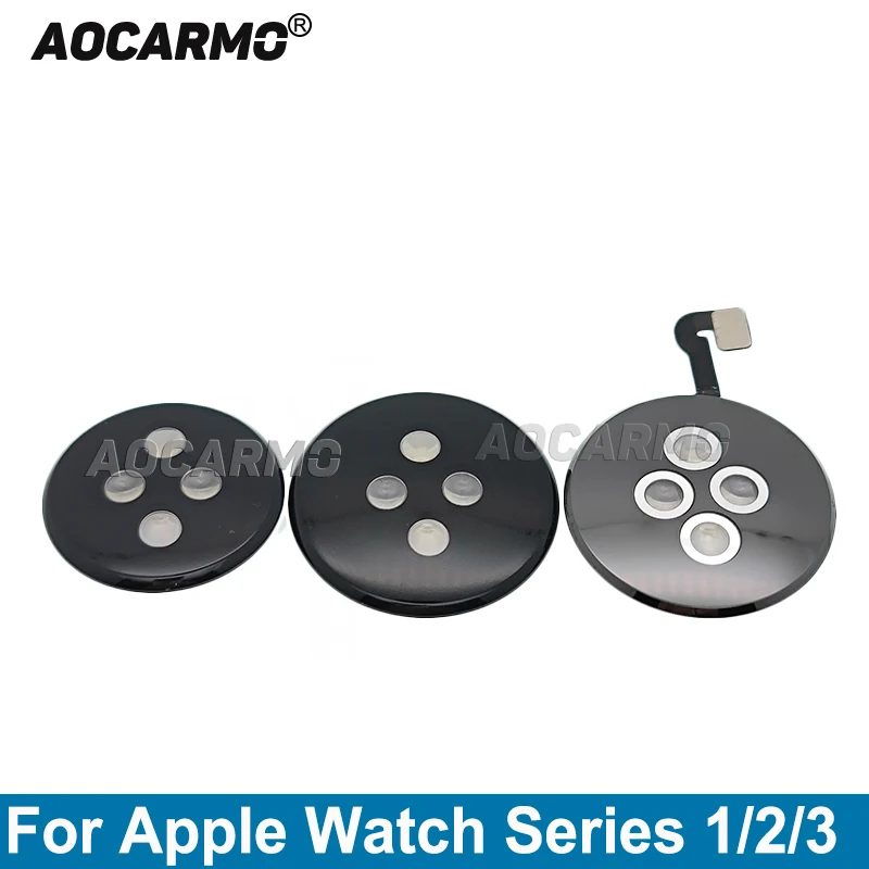 

Заднее стекло Aocarmo для Apple Watch, задняя крышка с фотоэлементами серии 3 2 1 42 мм 38 мм
