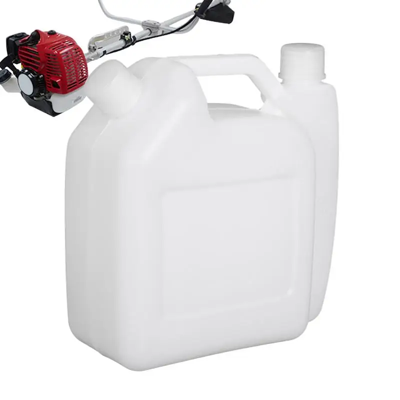 1 L Oil Pot Petrol Fuel Mixing Bottle Tank 2 Strokes For Chainsaw Trimmers 1:25 50:1 Lawn Mowers Lines Strimmers Garden Supplies