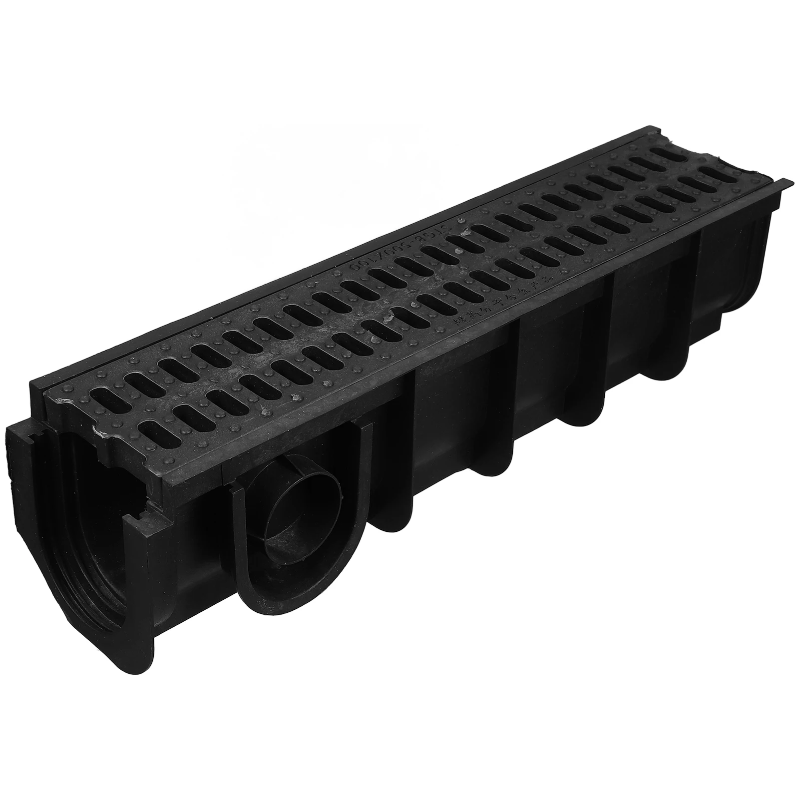 

Drainage Trench HDPE Channel Outdoor Drain System Drains Kitchen Bathroom Balcony Plastic System Garage Garden Patio Yard