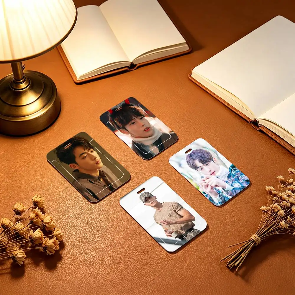 South Korean Celebrity Nam Joo Hyuk Black Lanyard Card Holders Student Meal Cards And Campus Ids School