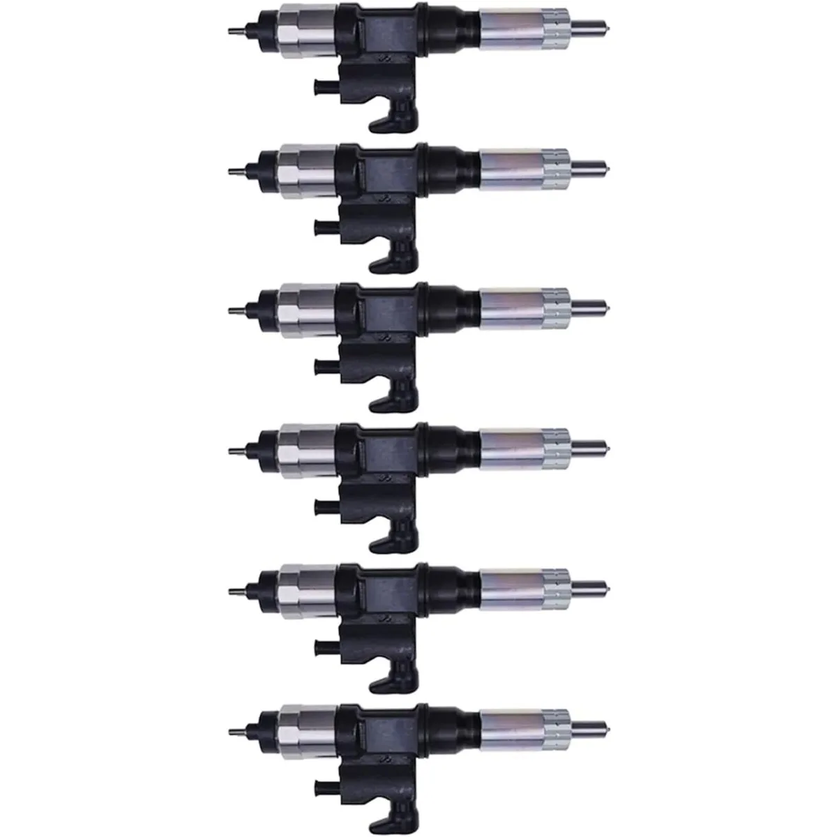 

6X Fuel Injector for Isuzu NPR NPR-HD 5.2L 2001-2007 4HK1 8-97329703-1 8973297031 Engine