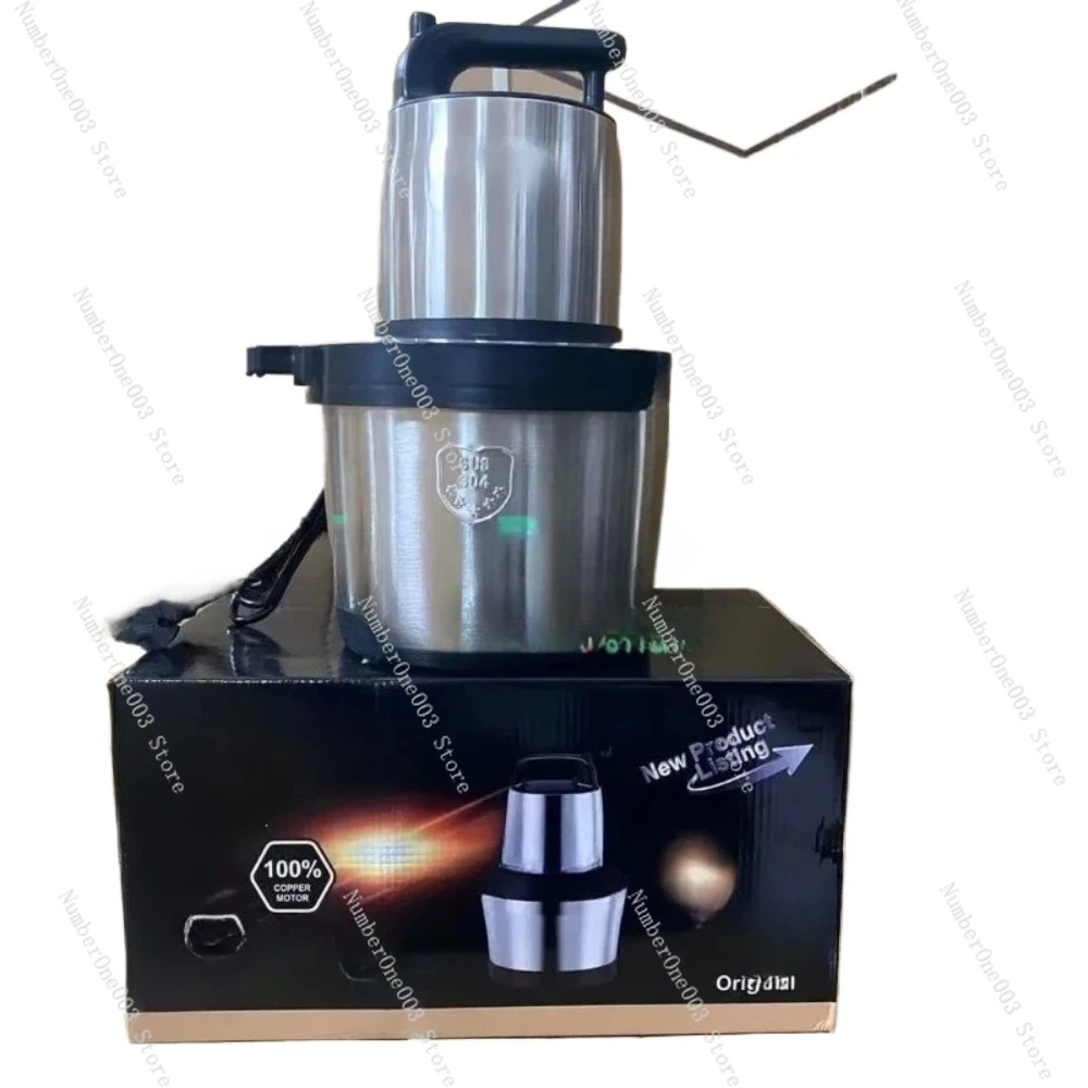 آلة قصف يام بلانتين كسافا من الفولاذ المقاوم للصدأ لصانع فوفو أدوات المطبخ المنزلية الأفريقية 6L