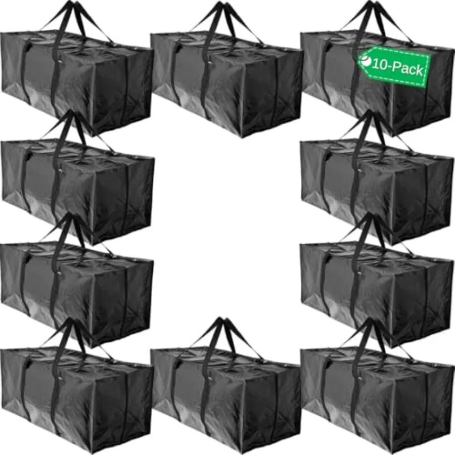

Moving Bags Heavy Duty Extra Large Stronger Handles Wrap Storage Totes Zippered Reusable Packing Bags Moving Supplies Storage B