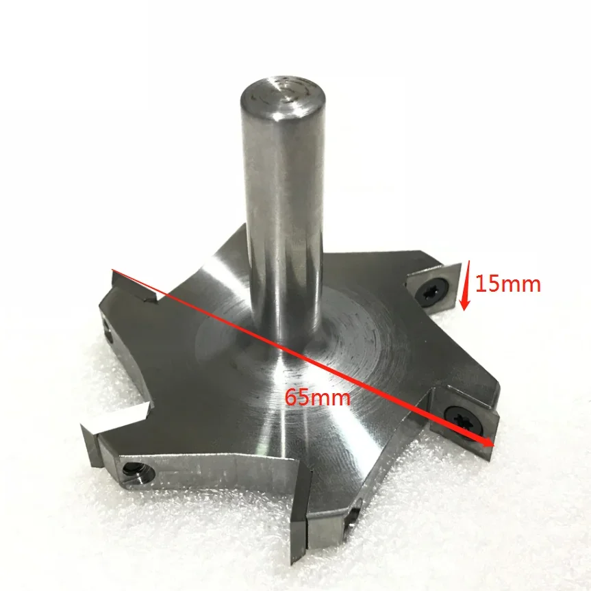 

LIVTER LC03030 CNC indexable milling cutter replaceable Knife Surface Planer / Rebater Router Bit with 3flutes CNC Slot cutter