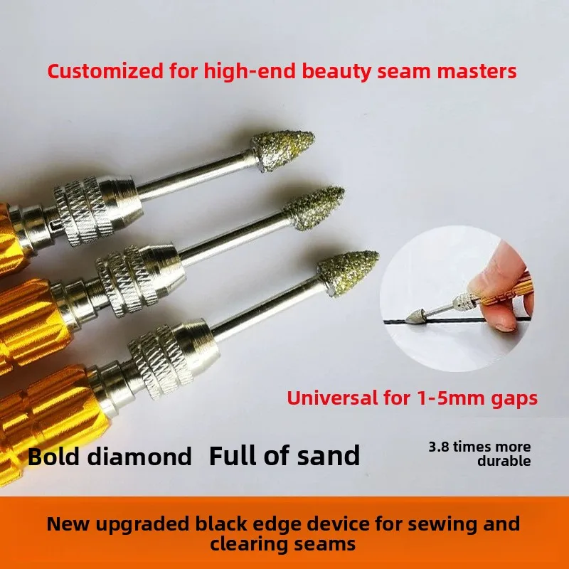 Custom Thickened Diamond Grinding Bit / Tile Grout Cleaner / Black Edge Remover / Professional Tile Grouting Tool
