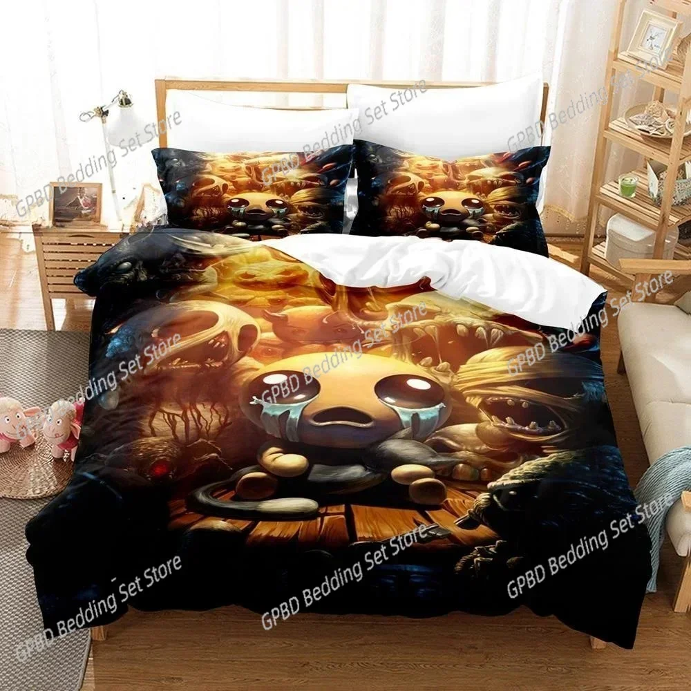 

Luxury New 3D Print Game The Binding of isaac Bedding Set Single Twin Full Queen King Size Bed Set Teenager Bedroom Sheet sets