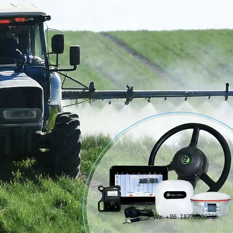 Wisdom BeiDou New RTK Auto Steering System with Motor for Tractor GPS Navigation 11V 150W Precision Agriculture Farm Use