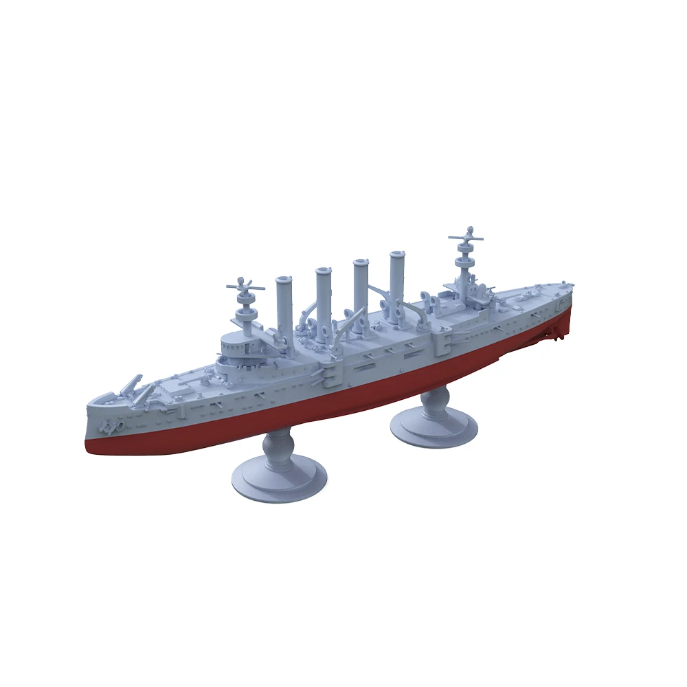 SSMODEL SSC511 1/2000 1/2400 1/3000 Military Model Kit USN St.Louis Class Light Cruiser Miniature Factory building