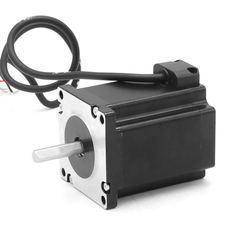 Siheng Factory 60BYGH Nema 24 2 fases 60mm Motor de passo 2A 1.5N.M Torque híbrido para máquina de gravação industrial