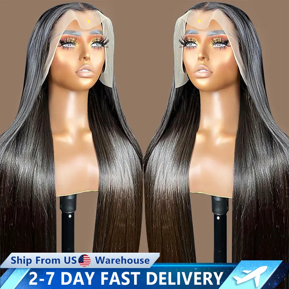 Straight Lace Wig 28 30 32In 13x4 13x6 Lace Front Wig Human Hair 360 Full Lace Front Wigs For Women 4x4 Lace Closure Wigs