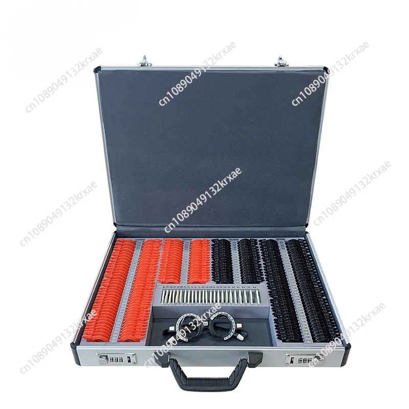 

232 pieces of professional A-level lenses, vision test, optometry test box, optical equipment, plastic edge prism audition set