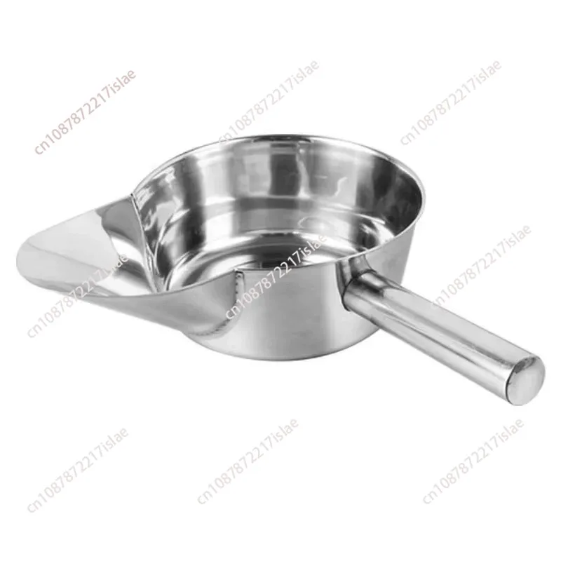 Multifunctional Stainless Steel Seasoning Scoop Fries Shovel Mixing Basin Sprinkling Tool