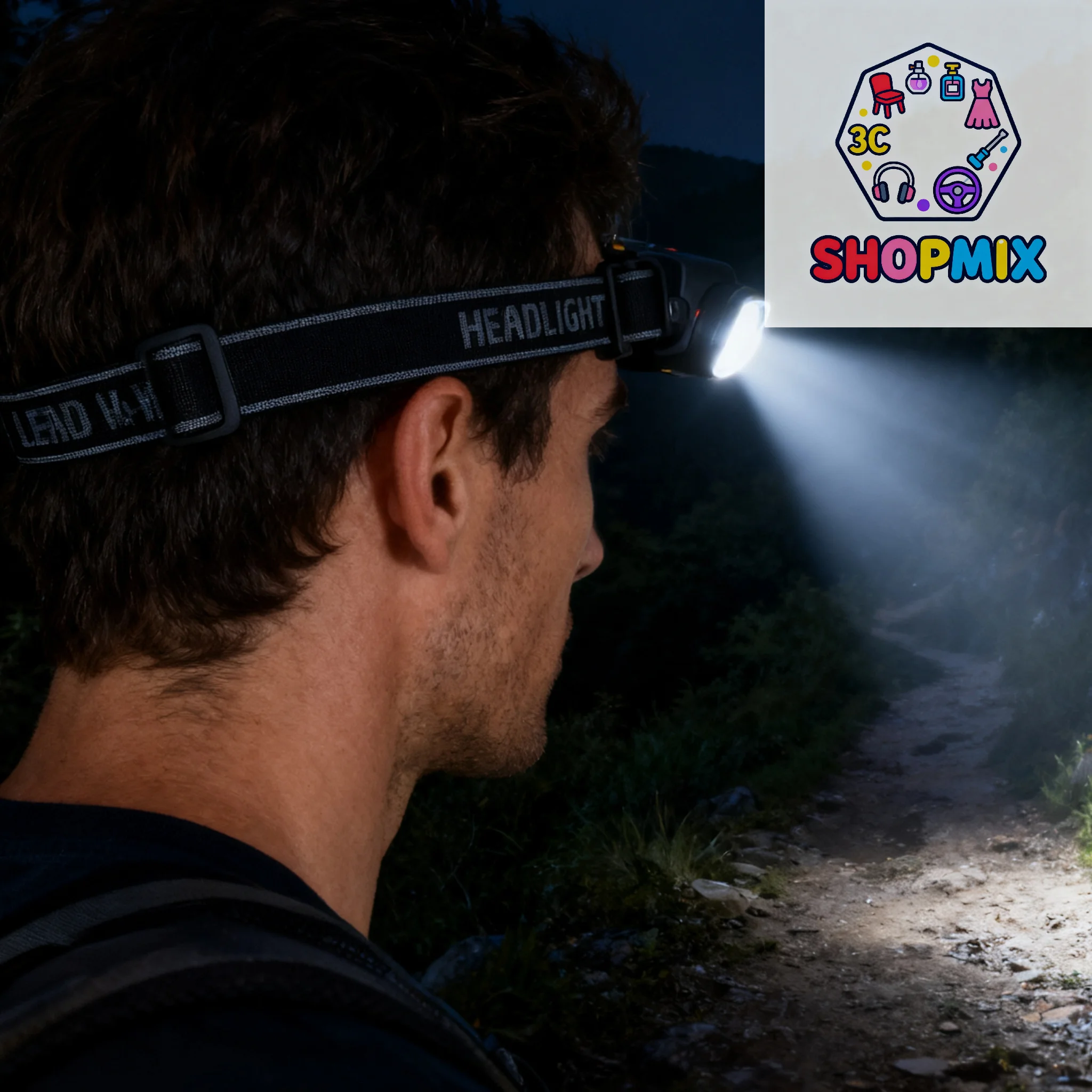 Elastic Head Band Belt For LED Headlamp Bike Front Light Universal Adjustable Head Lamp Strap High Elasticity Frontal Headband