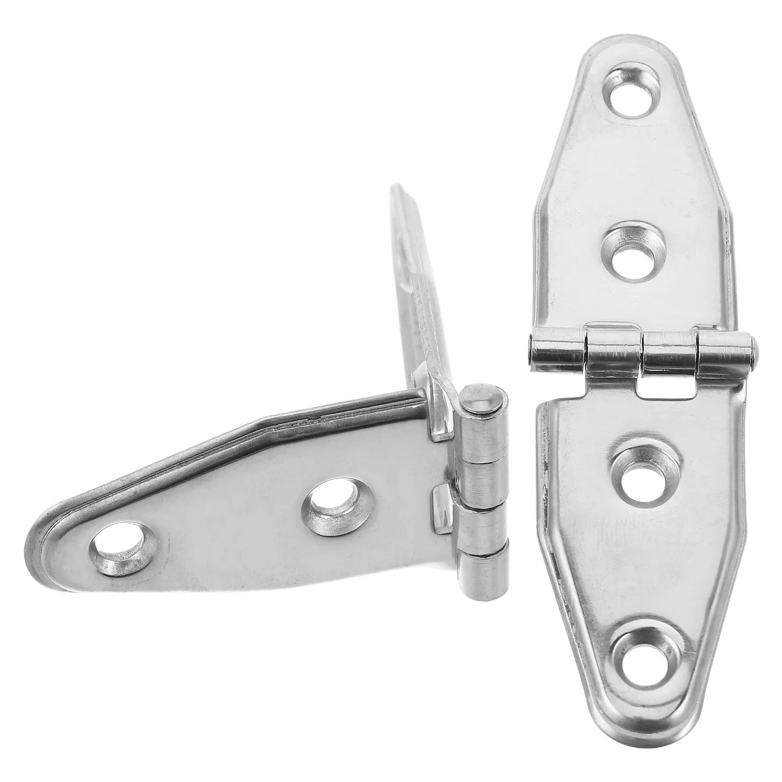 

2Pcs Marine Stainless Steel Hinges 4 Inch Sturdy Boat Door Hinge for Trailer Hardware Deck Gate Hatch Boat Hatch Hinge Heavy