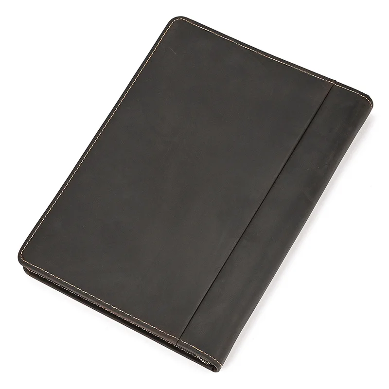 Сумка для документов из натуральной кожи в стиле ретро, защитный чехол для хранения iPad, ретро-клатч, слот для ручки, многофункциональный портфель-клатч