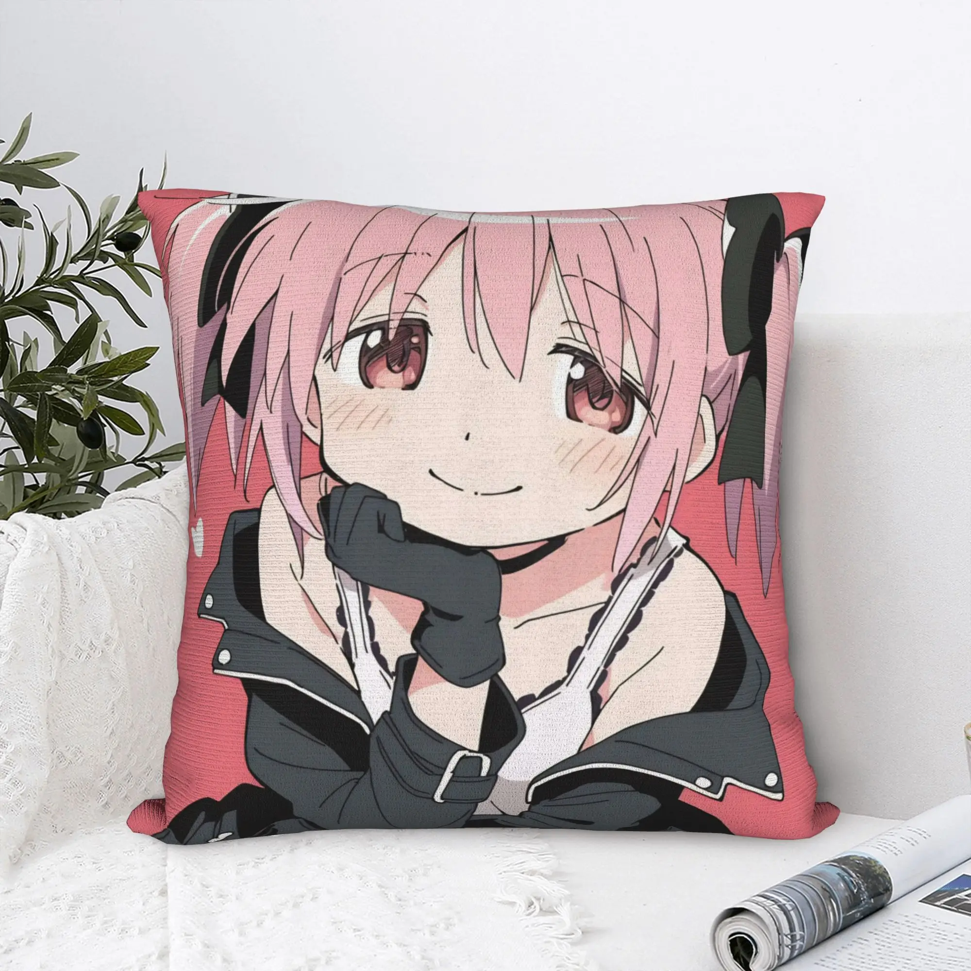 Pillow Case PMMM Madomagi Madoka Kaname Comfy  Pillow Cover For Living Room Sofa Fashion Pillowcases